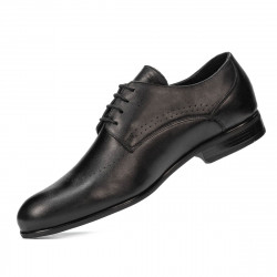 Eleganckie buty męskie 940m czarne