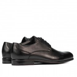 Eleganckie buty męskie 940m czarne