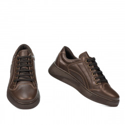 Buty sportowe dla nastolatków 382 brązowe