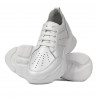 Damskie buty sportowe 6046 białe perłowe