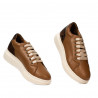 Casual/sportowe buty 6048 brązowe kombinowane