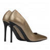 Eleganckie damskie buty 1289 miedziane