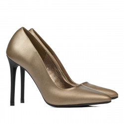 Eleganckie damskie buty 1289 miedziane
