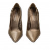 Eleganckie damskie buty 1289 miedziane