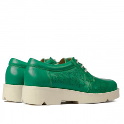 Damskie buty casual 6051 zielone