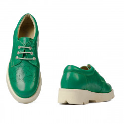 Damskie buty casual 6051 zielone