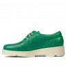Damskie buty casual 6051 zielone