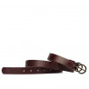 Damski pasek 31m bordo