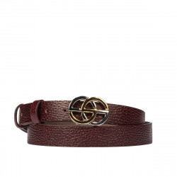 Damski pasek 31m bordo