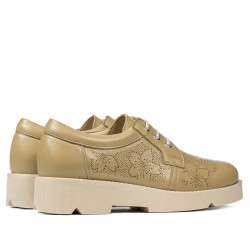 Buty casual damskie 6051 avocado