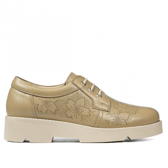 Buty casual damskie 6051 avocado