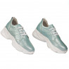 Buty sportowe damskie 6046 turkus perłowy