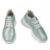 Buty sportowe damskie 6046 turkus perłowy