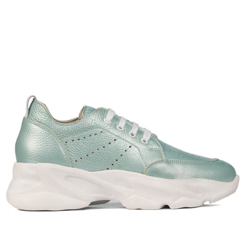 Buty sportowe damskie 6046 turkus perłowy