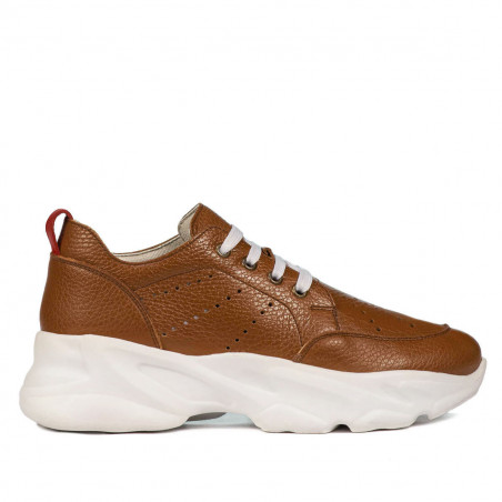 Damskie buty sportowe 6046 brązowe