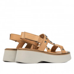 Sandały damskie 5083 camel