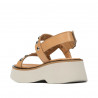 Sandały damskie 5083 camel