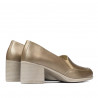 Damskie buty casual 6049 miedziane