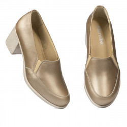 Damskie buty casual 6049 miedziane