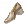 Damskie buty casual 6049 miedziane