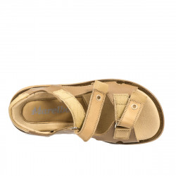 Sandały dziecięce 318 camel kombinowany