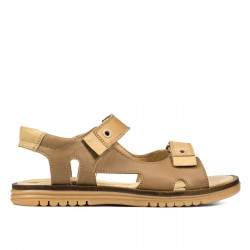 Sandały dziecięce 318 camel kombinowany