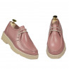 Buty casual damskie 6052 różowe