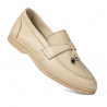 Damskie mokasyny 6054 kremowe