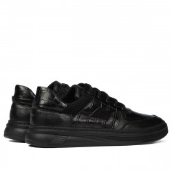 Buty sportowe 942 czarne połączone