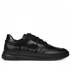 Buty sportowe 942 czarne połączone
