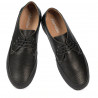 Damskie mokasyny 672m czarne
