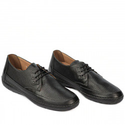 Damskie mokasyny 672m czarne