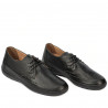 Damskie mokasyny 672m czarne