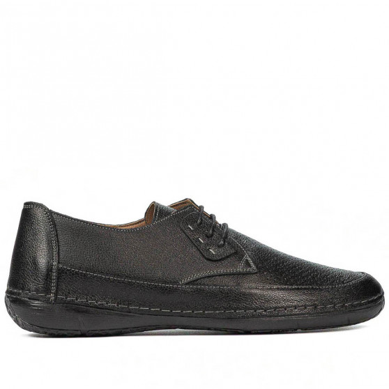 Damskie mokasyny 672m czarne