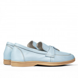 Damskie mokasyny 6054 niebieskie