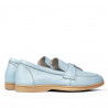 Damskie mokasyny 6054 niebieskie