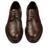 Eleganckie buty męskie 939 brązowe
