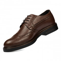 Eleganckie buty męskie 939 brązowe