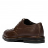 Eleganckie buty męskie 939 brązowy 01