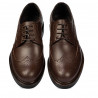 Eleganckie buty męskie 939 brązowy 01
