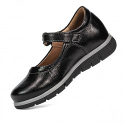 Małe dziecięce buty 76c czarne