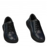 Buty sportowe 943 indigo kombinowany
