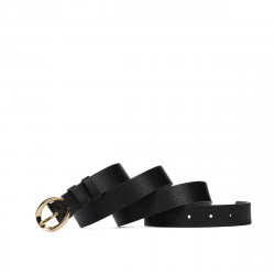 Damski pasek 34m biz czarny
