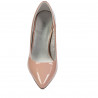 Eleganckie buty damskie 1293 lakierowane nude