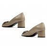 Eleganckie buty damskie 1274 cappuccino
