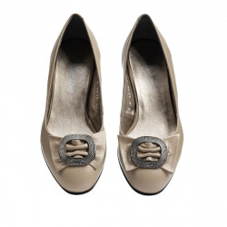 Eleganckie buty damskie 1274 cappuccino