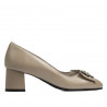 Eleganckie buty damskie 1274 cappuccino