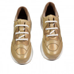 Damskie buty sportowe 6055 avocado kombinowane