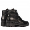 Damskie botki 3329-1 czarne