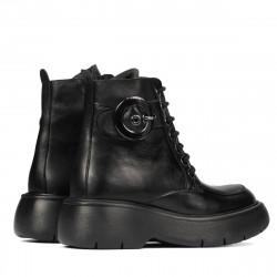 Damskie botki 3372 czarne